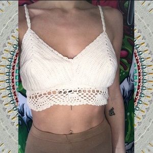 Coco + Jameson crotchet bralette